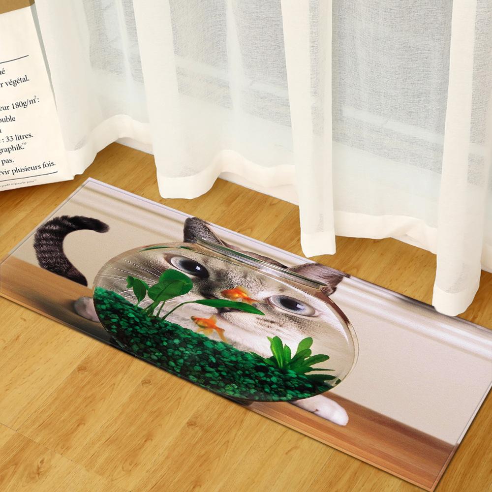 Animal Sand Wardrobe Shoe Cabinet Long Floor Mat