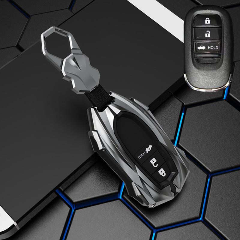 Zinc Alloy Key Fob Cover Suitable Fit For Dongfeng Honda Crv Key Fob Cover 11, 11Th Generation Civic, 10Th Generation Accord Luxury Edition