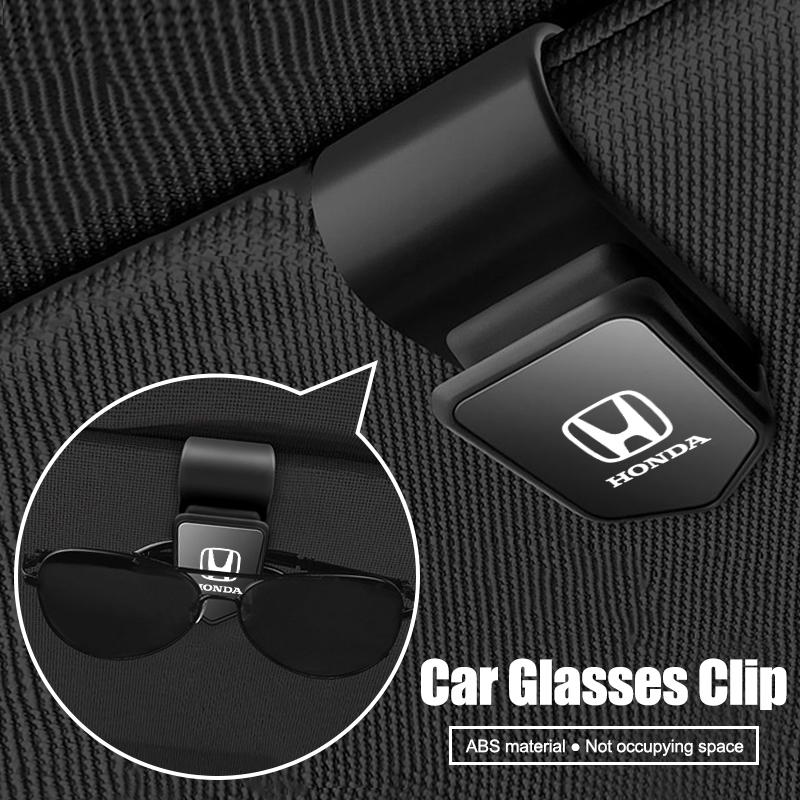 Car Sun Visor Glasses Box Card Ticket Holder Eyeglasses Clips For Honda CB400 CB650F CBF CBR250RR CRF SH300 NC750 Accessories aip256