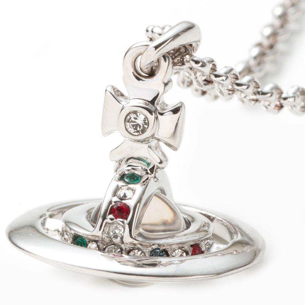 

Vivienne Westwood Petite Orb Pendant Necklace for Women, Silver, 752116B/1 [Used]
