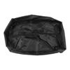 Protective Turntable Dust Cover with Strap Hook Waterproof Oxford Cloth Fabric and Scratch Resistant for Vinyl Players