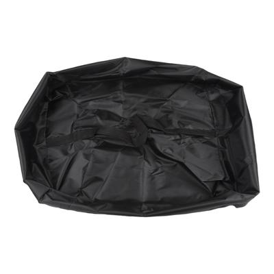 Protective Turntable Dust Cover with Strap Hook Waterproof Oxford Cloth Fabric and Scratch Resistant for Vinyl Players