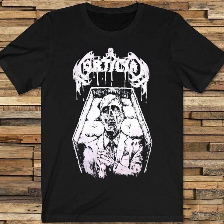 

Mortician Band Tour Concert Heavy Cotton Black Shirt All Size For Men UR255 Unisex T-Shirt 5XL різнокольоровий