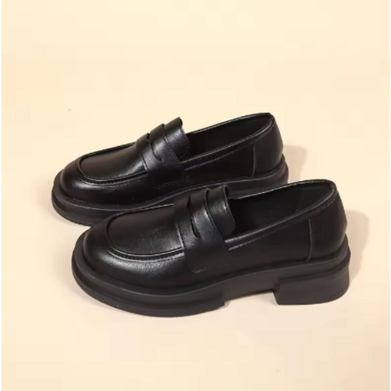 Fashion New Japanese Style College Student Shoes Cosplay Lolita Shoes for Women/Girl Fashion Black/Coffee Uniform Platform Shoes 2025