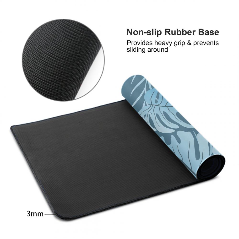 Tropical rainforest plant Mouse Pad 500X1000 mm Large Gaming Mousepad Gamer XL Rubber Otaku Keyboard Pad Laptop Desk Mat