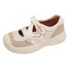 2025 new Velcro ugly cute big head shoes female Mary Jane summer new platform sports casual dad board shoes cool