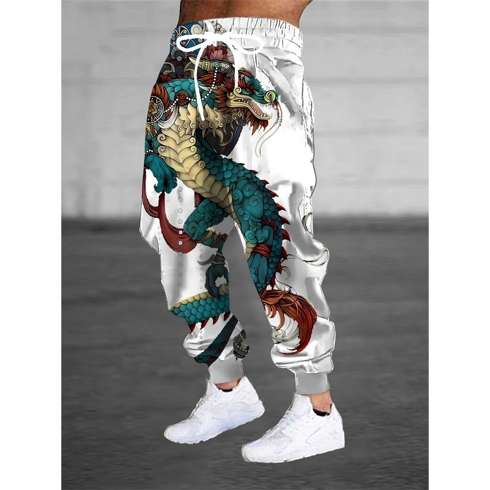 New Men's Sports Pants Fashionable And Versatile Loose-fitting Sports Pants Spring And Autumn Casual Retro-style Sports Pants
