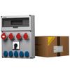 Building Distribution Board With Switch Gr 32A 3X16A 5X230V Schuko