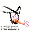 Male Underwear Sexual Sissy Panties Leather Fetish Men Chastity Belt Harness Sex Shop with Triple Belt Gift for Women Men