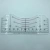 Measurement Ruler Clearly Multi Purpose Pvc Centering Tool T-shirt Alignment Ruler With Scale T-shirt Ruler Guide Durable