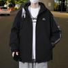 Teen Spring/Autumn Jacket Boy Sport Splicing Hooded Jacket Handsome Student Top