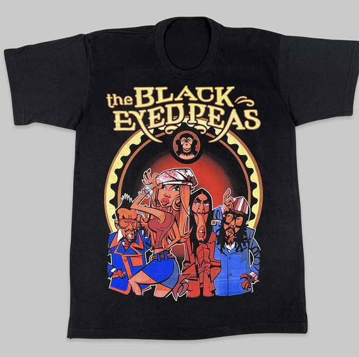 Vtg 2005 The Black Eyed Peas Monkey Business T-shirt SA050 FREE SHIPPING Unisex T-Shirt M