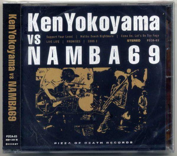 

CD KEN YOKOYAMA, NAMBA69 - Ken Yokoyama Vs Namba69 PZCA83 Pizza Of Death 2018 Japan ObiRock Used