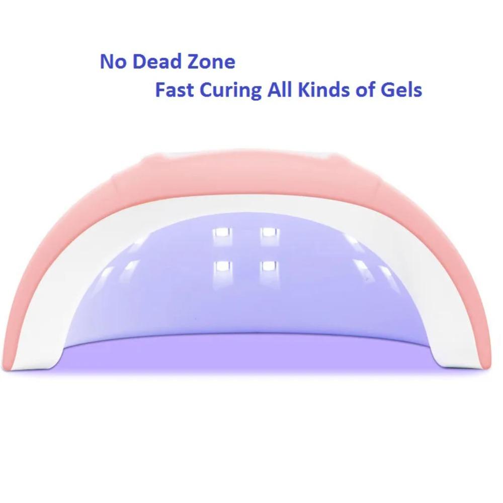 Infrared Sensor 18 Leds Manicure Ultraviolet Lamp Dual Light Source Nail Lamp  Nail Salon