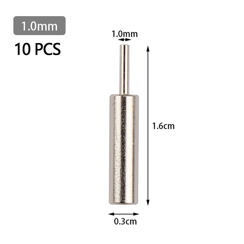 10Pcs Pins Tip Size 0.8/1.0Mm Watchmaker Remove Bracelet Pins Watch Strap Adjust Pins For Watch Band Adjust And Remove Tool