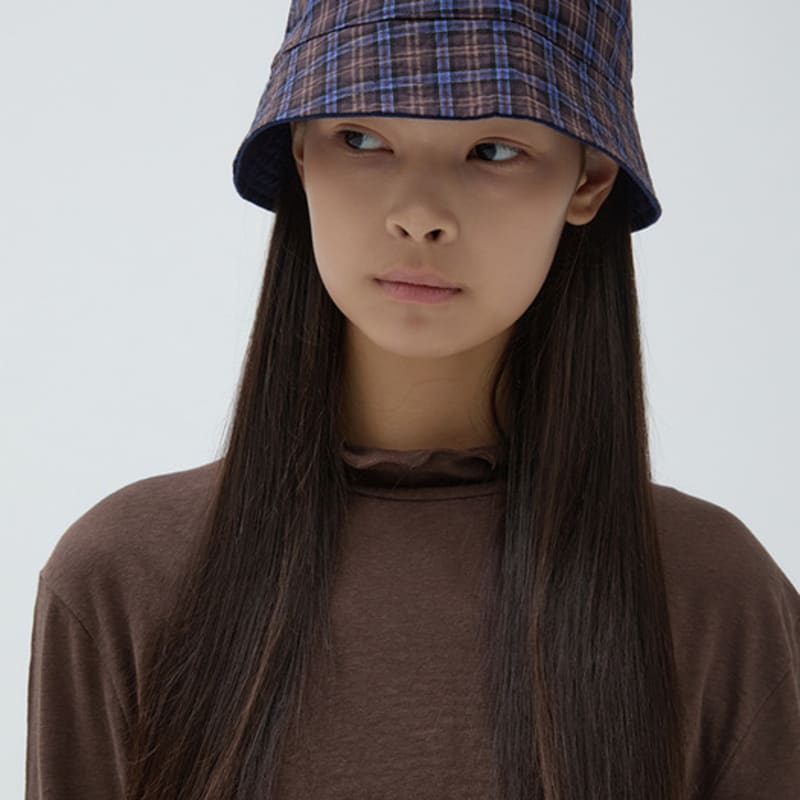 nau reversible bucket hat Khaki Beige KH_BEIGE_999