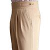 Bügelfreie lässige High-Waist-Hose Herren Retro gerade Frühling und Sommer erg Falte Business Neapel lange Hose