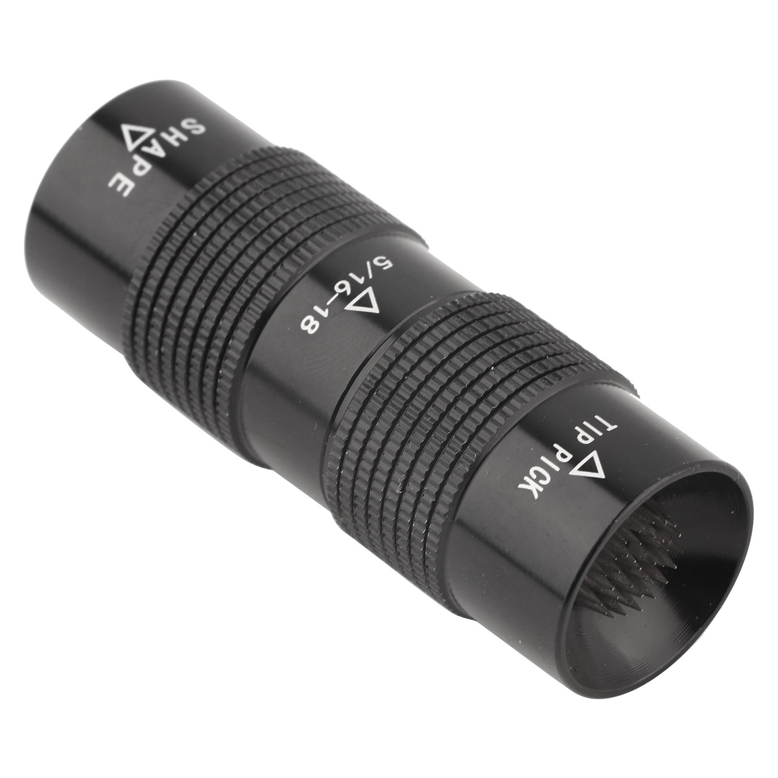 

51618 Прочный алюминиевый 4-в-1 набор инструментов для ремонта наконечника кия для гольфа и бильярда