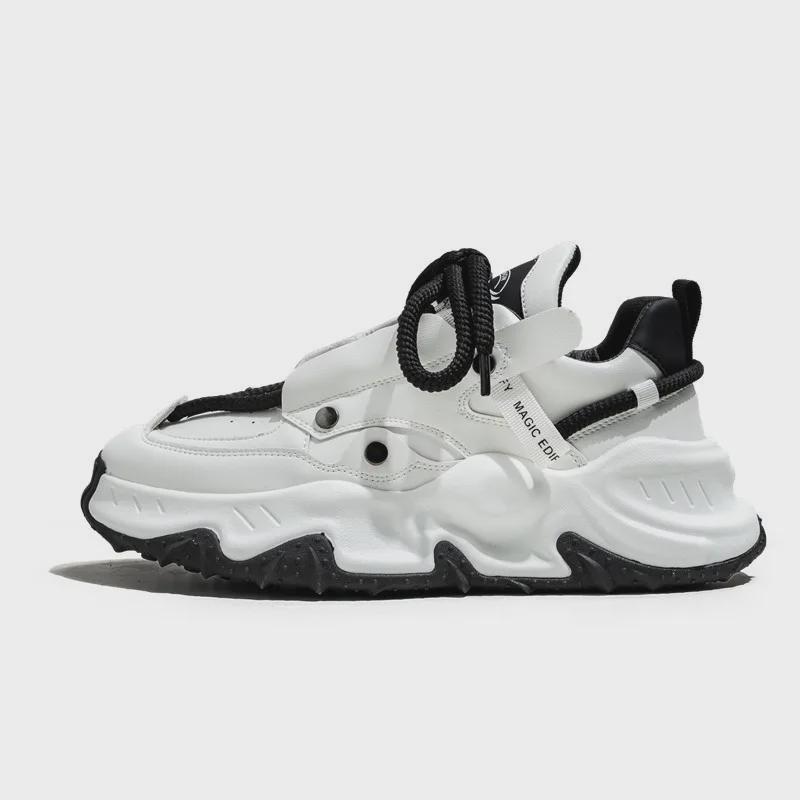 

Спортивная обувь из дышащей кожи в стиле ретро в Гонконге - повседневная обувь для активного отдыха на четыре сезона 41