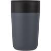 Glass "Nordia" 400 ml recycled double-wall mug Gray