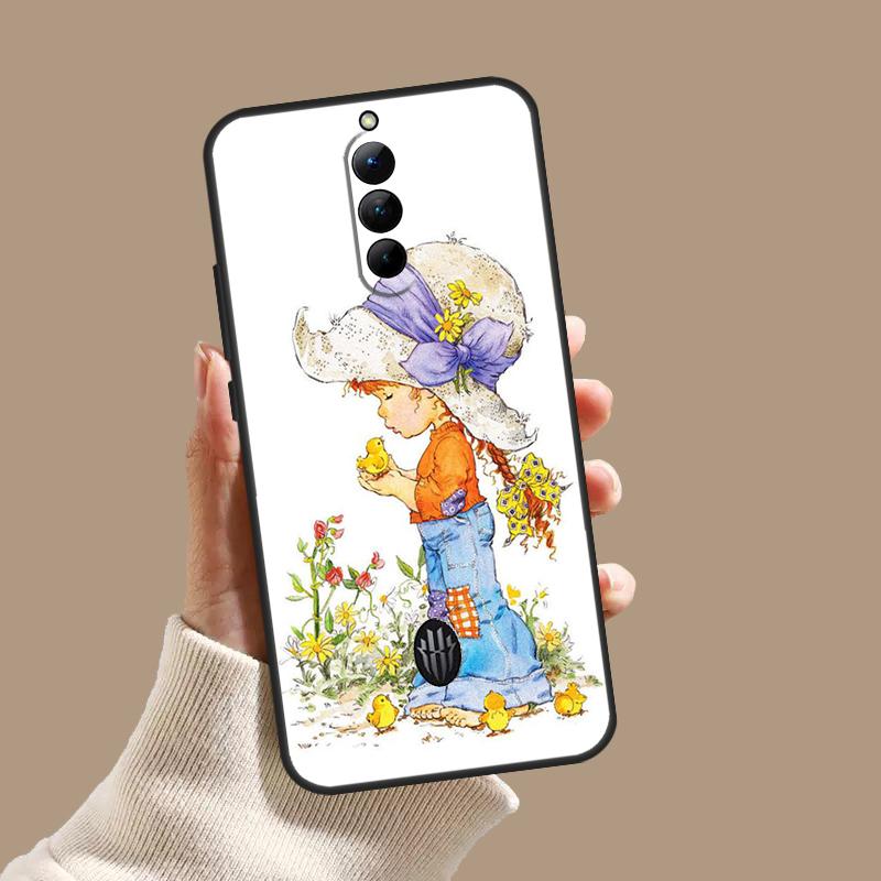 Sarah Kay pattern Case For ZTE Nubia Red Magic 10 10S 9S 8S 8 9 11 Pro Plus 6 7 6S 7S Pro 5G 6R 10 Air Cover