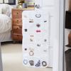 Double-Sided Jewelry Organizer 80 Pockets Hooks PEVA Storage Earrings Necklaces Rings Hair Accessories Tangle-Free Closet