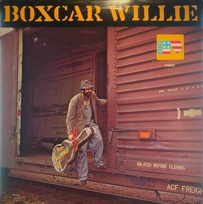 LP Record BOXCAR WILLIE - Boxcar Willie BRA1001 Big R Records 1979 UK Folk Used