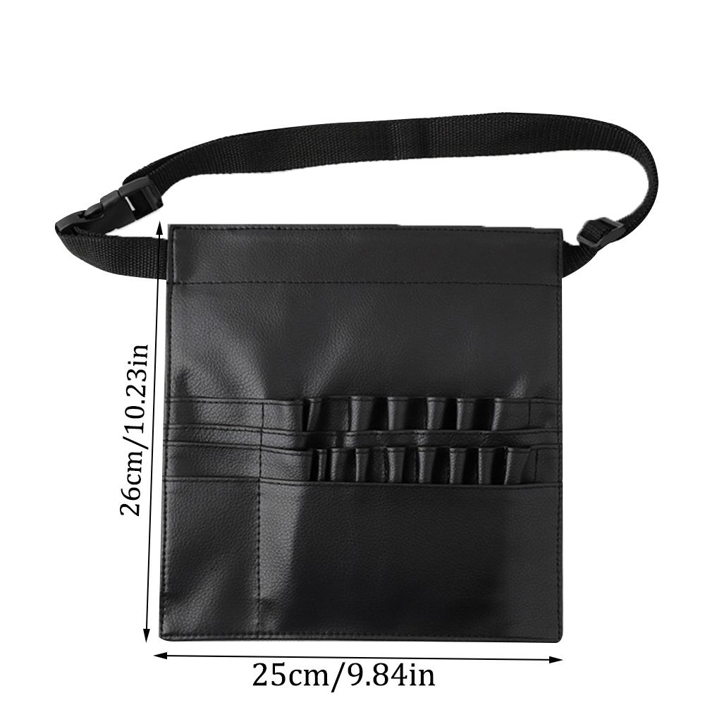 Storage Bag For Professional Makeup Artists With Pu Waterproof Waist Bag Unilateral Waist Bag Makeup Artist And Portable Makeup