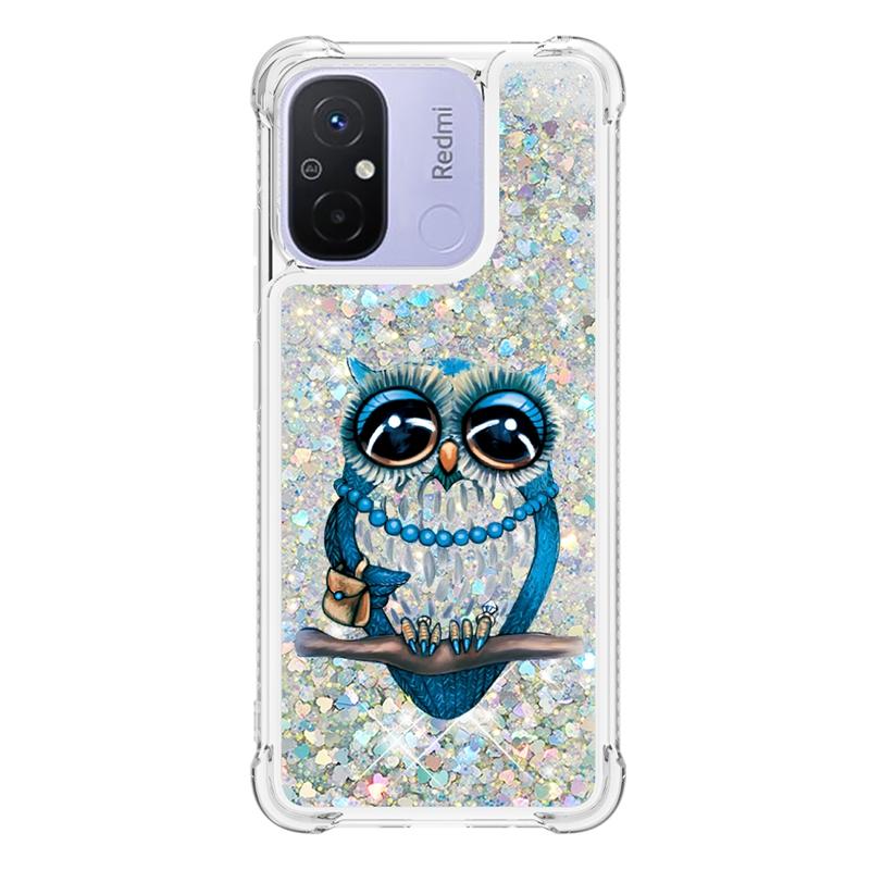 Pre Xiaomi Redmi 12C Puzdro Trblietavé Dynamické Tekuté Puzdro na Pre Fundas Xiaomi Redmi 12C Mi Kryt na Telefón Xiomi Redmi12C 12 C Coque