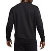 Nike Club Logo Embroidered Crewneck Sweatshirt Men sweatshirt Black FB7684-010