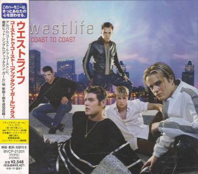 CD WESTLIFE  Coast To Coast BVCP21201 RCA 2001 Japan Pop Used
