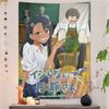 Anime Nagatoro San Tapestry Art Printing Japanese Wall Tapestry Anime Wall Hanging Home Decor