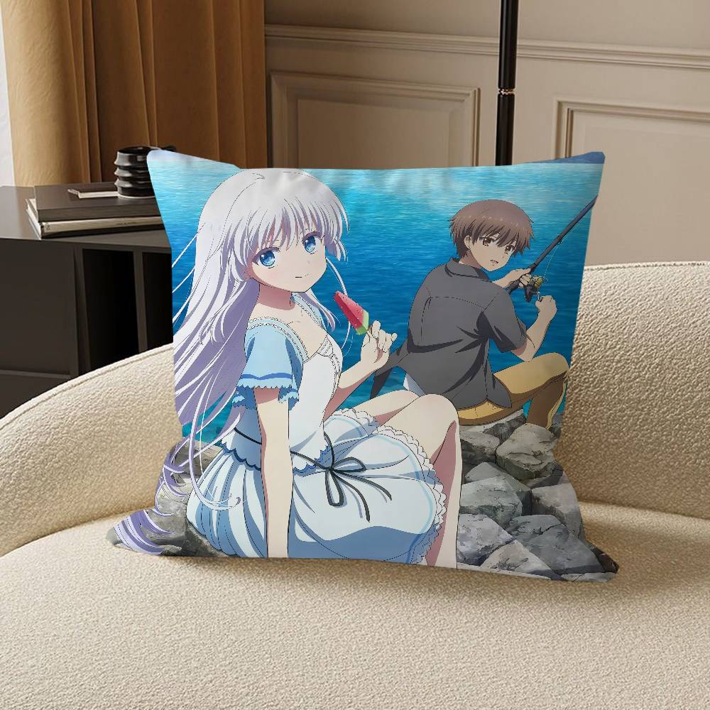 Anime S-Summer Pockets Maple Design Cushion Cover Happy Autumn Harvest decor Holiday Decorati Pillow Cover