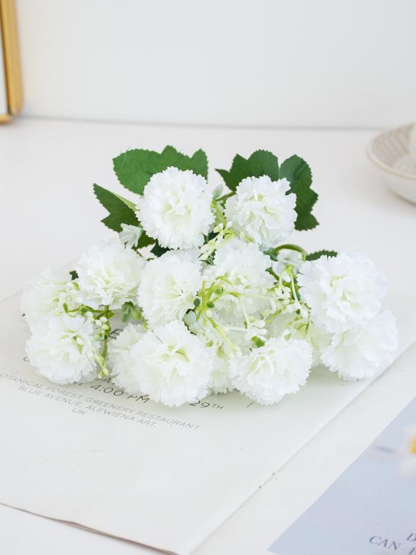 Artificial Flowers Carnation Valentine's Day Wedding Bridal Bouquet Home Room Vase OutdoorYard Garden Arch Diy Gift Props Decora