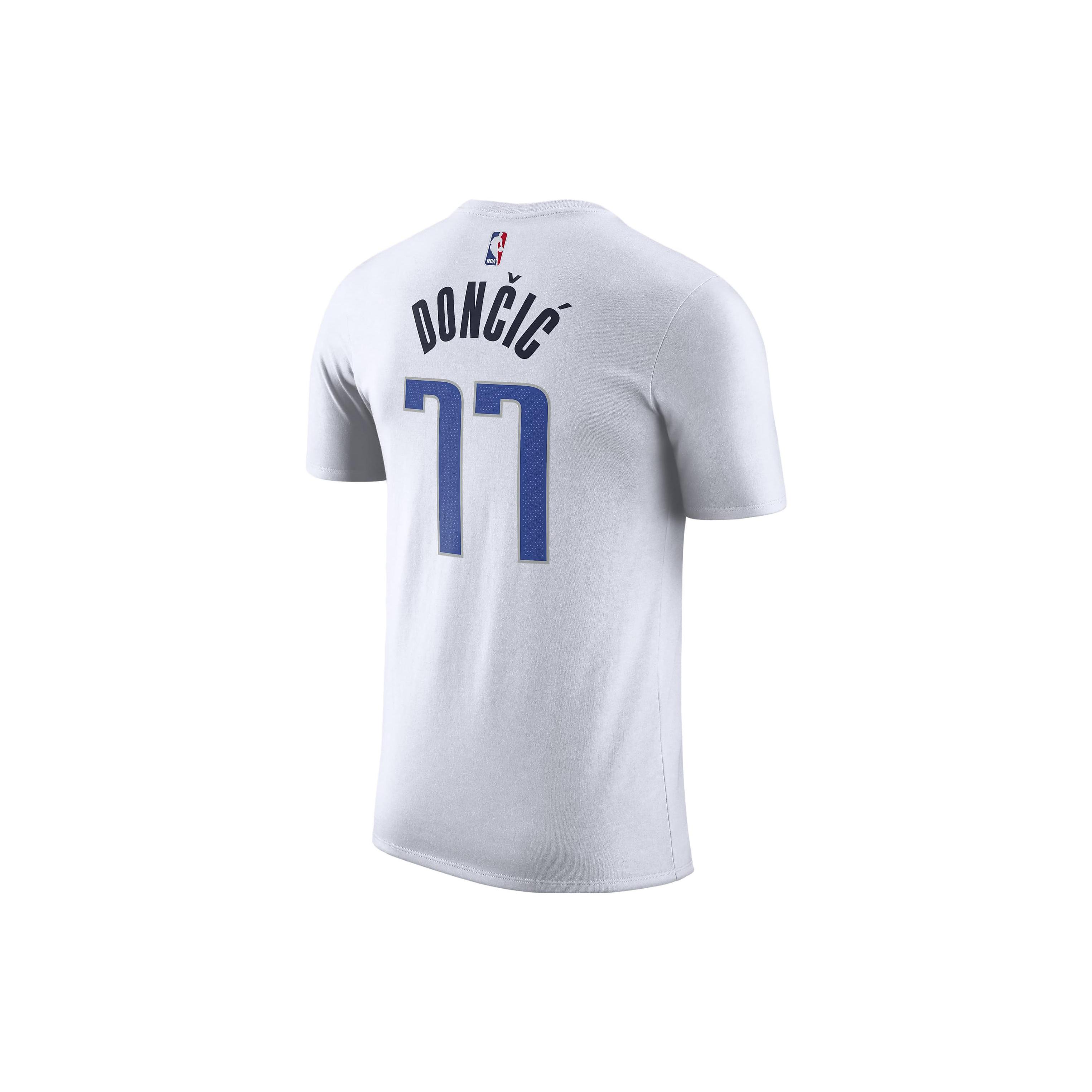

New Nike Nba Dallas Mavericks Luka Doncic T shirt DR6370-103 L