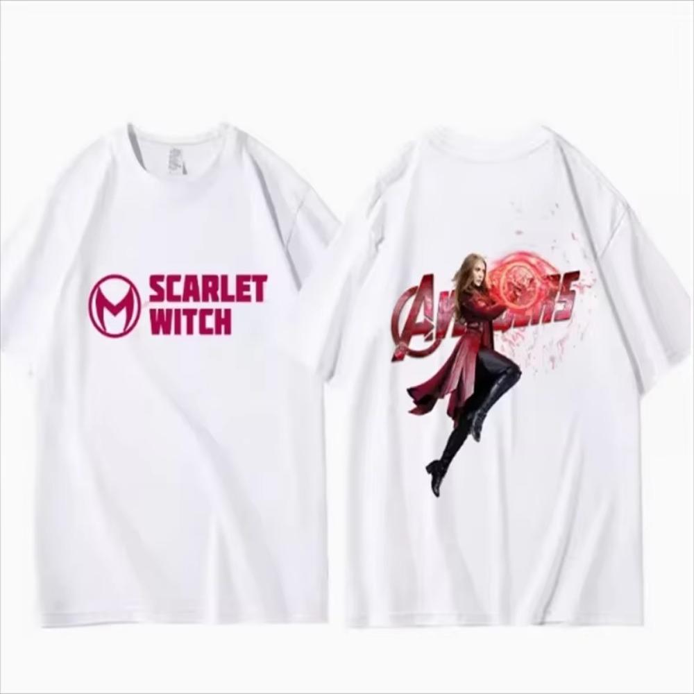 Men's T Shirt for Men Short Sleeve 100% Cotton DEADPOOL Print T-shirt Deadpool Movie S.H.I.E.L.D. Agents Revenge League