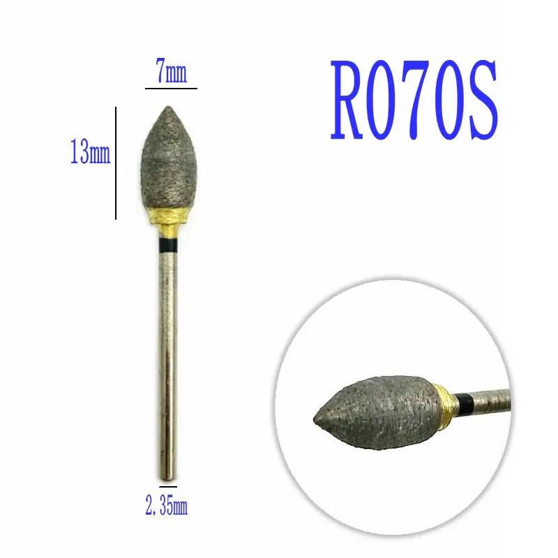 

High Quality Full Sintered Diamond HP Polisher Grinder for Polishing Trimming Drill 2.35mm Shank Dental HP Burs 70/80 Mesh