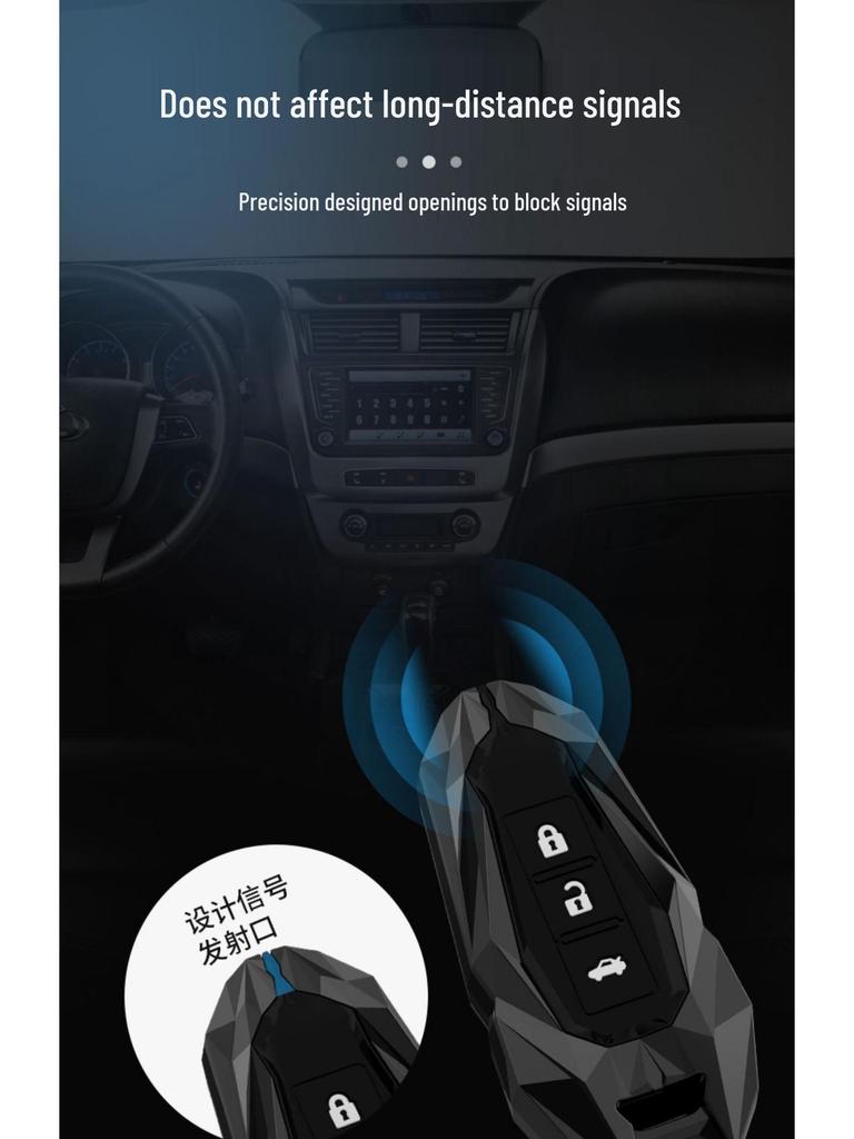 Baojun Car Key Case for 510, 560, 730, 530, E200, 630, 310W, RC6, RM5 Models