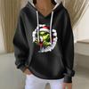Women's Fashion Casual Christmas Angel Print Pullover Long-Sleeve Sweatshirt