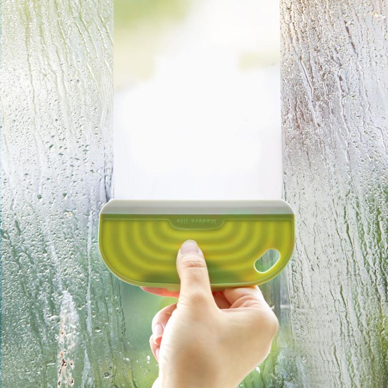Glass Wiper Cleaning Shower Squeegee Bathroom Kitchen Household Scraper Window Car Mirror Wiper Cleaner Washing Brush Tools