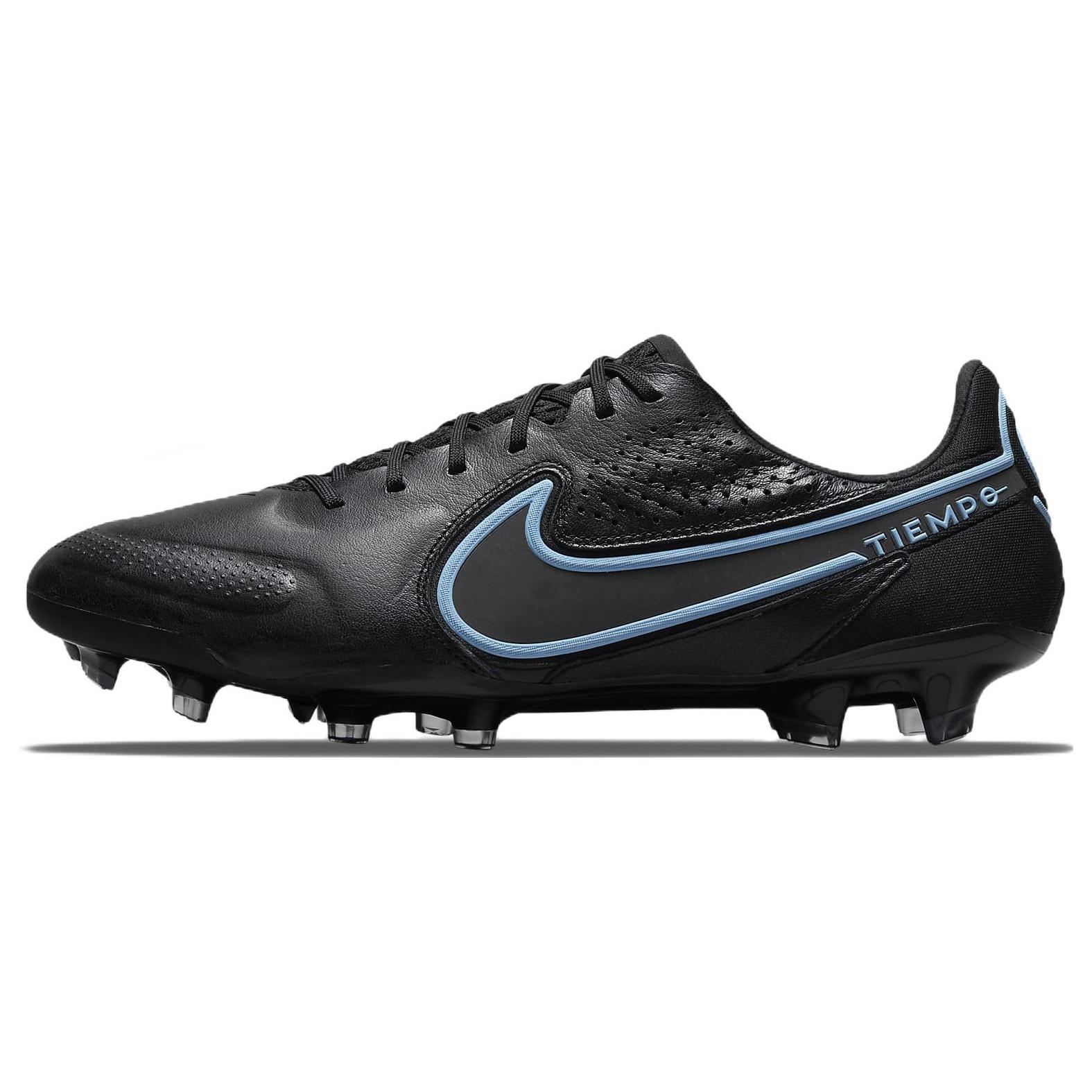 

new Nike Tiempo Legend 9 Elite Fg Black University Blue 40.5