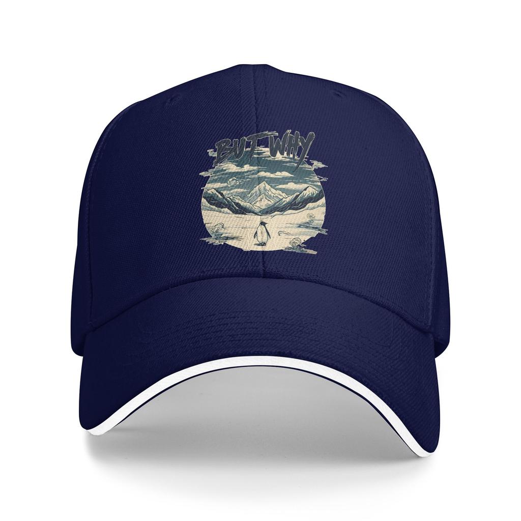 Spring Nihilist Penguin But Why Baseball Cap Outdoor Sports Stylish Design Sun Hip Hop Hats UnisexTeens SunProof Baseball Caps