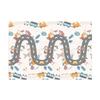 Foldable Educational Foam Mat 200 X 150 X 1 Cm Nukido Nk-341