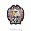 Animal Embroidery Patches for Clothes and Bags: Eagle and Monkey Designs
