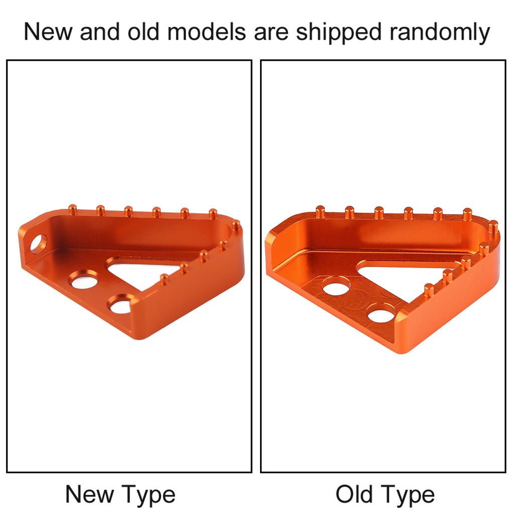 Motorcycle CNC Rear Brake Pedal Step Plate Tip for RC125 200 390 or 690 990