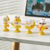 Creative Animal Bunny Car Decoration Sculpture Miniature Items Room Decoration Desk Accessories Computer Decor Christmas Gift