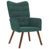 VidaXL Relaxation Chair Dark Green Velvet, Chair, Living Room Chair, Recliner, Lounge Chair, Living Room Seat, 4016812