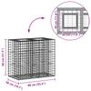 Gabion Raised Bed Silver