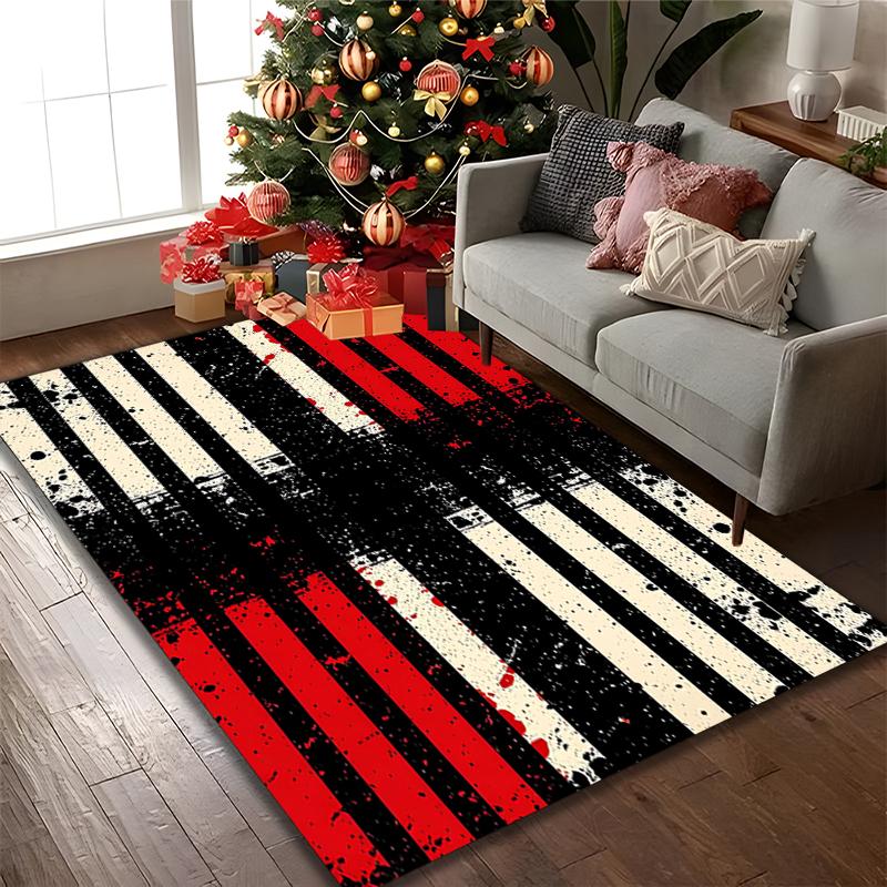 Rangers FC Print Area Rug, Multi-functional Office Chair Sofa Carpet, Easy Clean Carpet for Home and Living Spaces