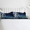 Set Biancheria da Letto Gufo Notturno Pipistrello Foresta Spettrale 3pz Copripiumino Federa Bambini Adulti Coperta Piumino Set Letto Matrimoniale Tessile per la Casa